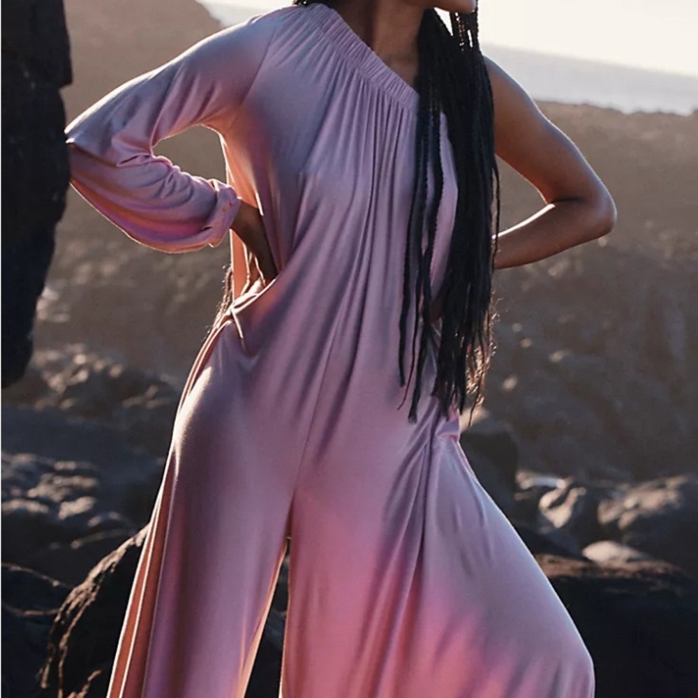 Free People Lavender Jumpsuit S